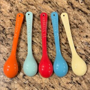 Le Creuset Multicolor Ceramic Spoon Set
